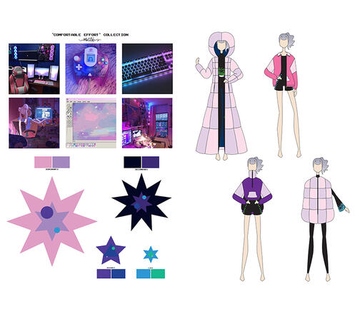 Moodboard + Outfit (main project)